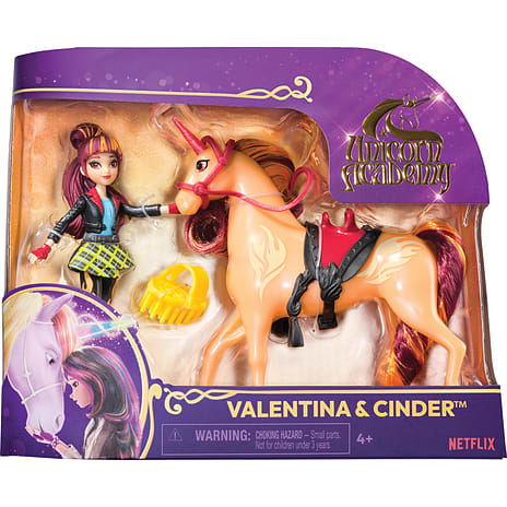 Unicorn Academy dukke og enhjørning - flere varianter - assorteret