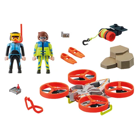 PLAYMOBIL® 70143 City ActionSeenot: Taucher-Bergung mit Rettungsdrohne