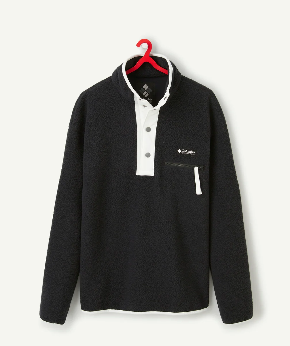 COLUMBIAPULL EN POLAIRE HELVETIA NOIR