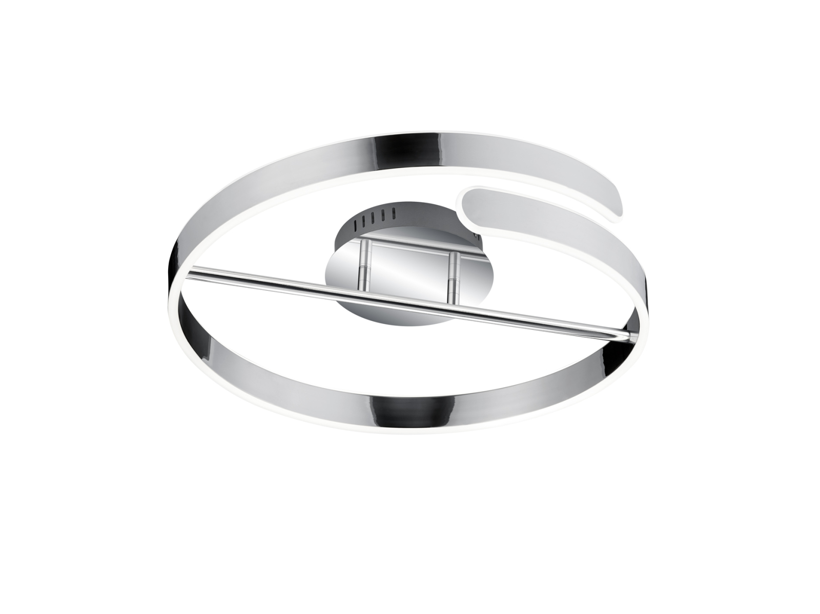 LED-Deckenlampe - Chrom - 50 cm