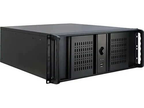 Inter-Tech IPC 4U-4098-S - Rack-monterbar - 4U - ATX - ingen strømforsyning (ATX) - USB