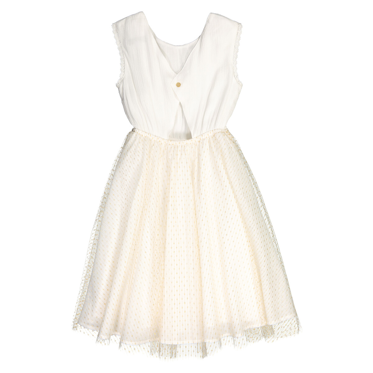 COLEÇÕES LA REDOUTE<br>Vestido de cerimônia sem mangas