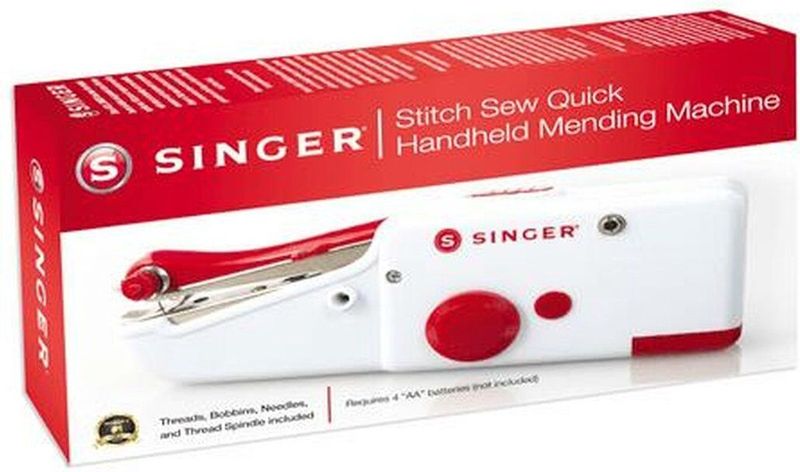 Singer - Handheld Mending Machine - Naaimachine - Compact - Draagbaar - Lichtgewicht