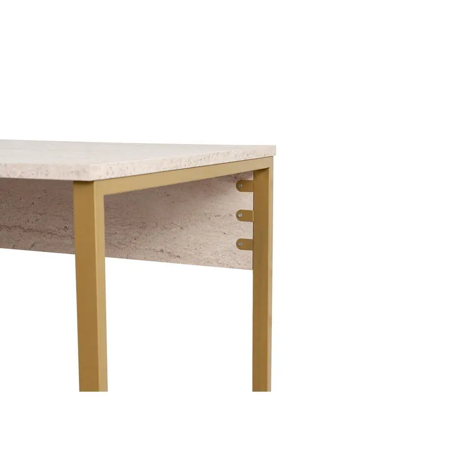 Bureau Travertinlook - 240x60x74cm - Twin