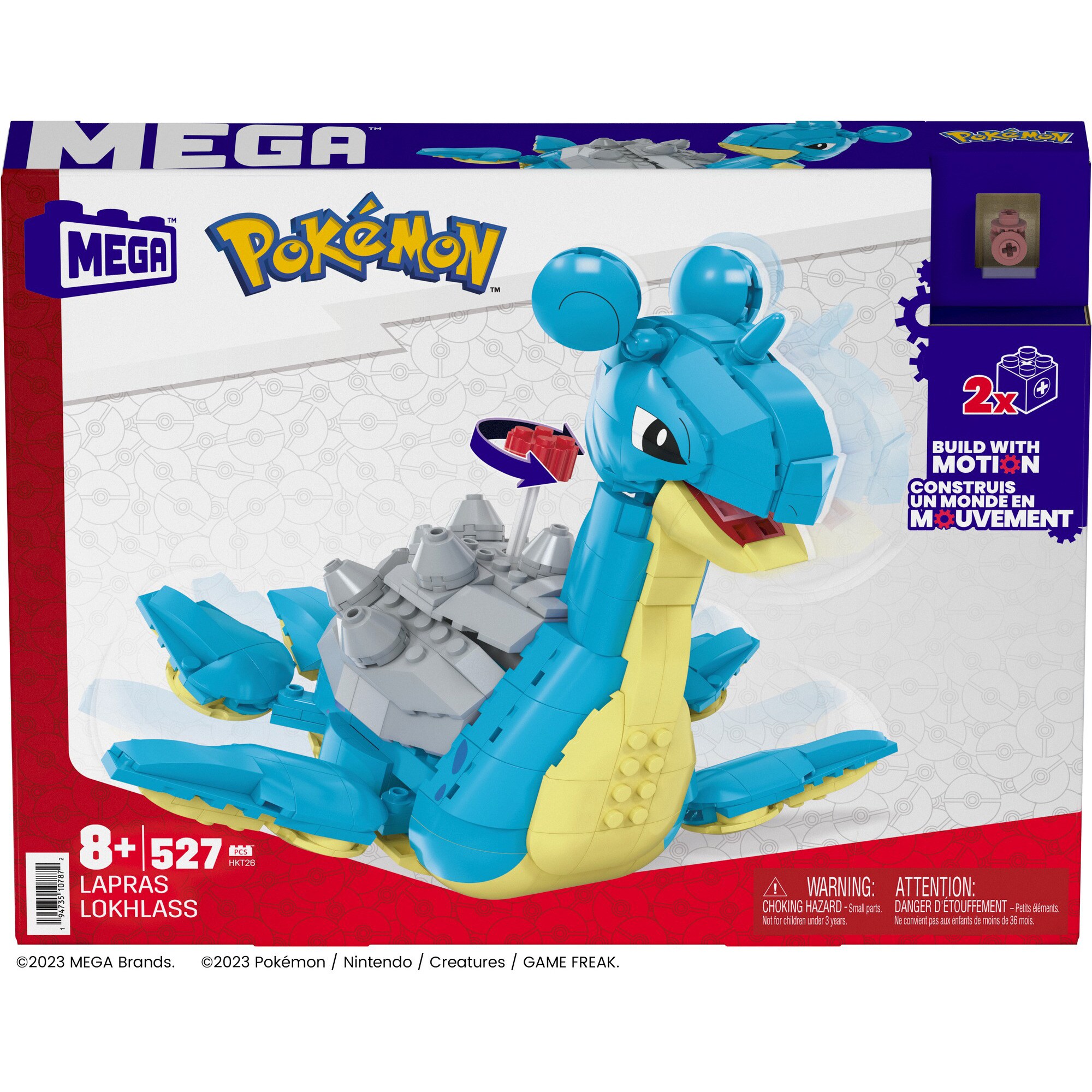 Mattel Konstruktionsspielzeug MEGA Pokémon Lapras
