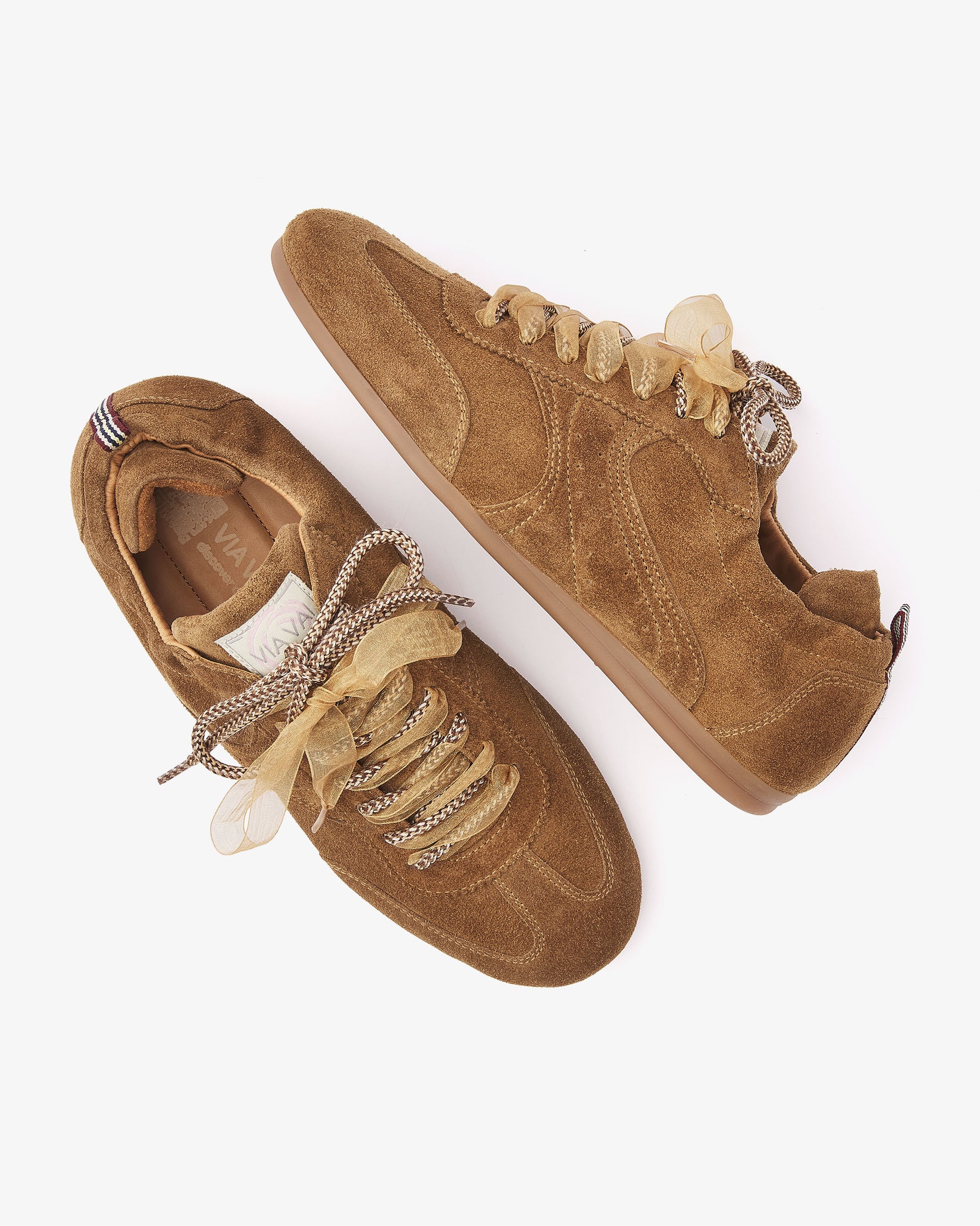 VIA VAI khaki dames sneakers June Haylee