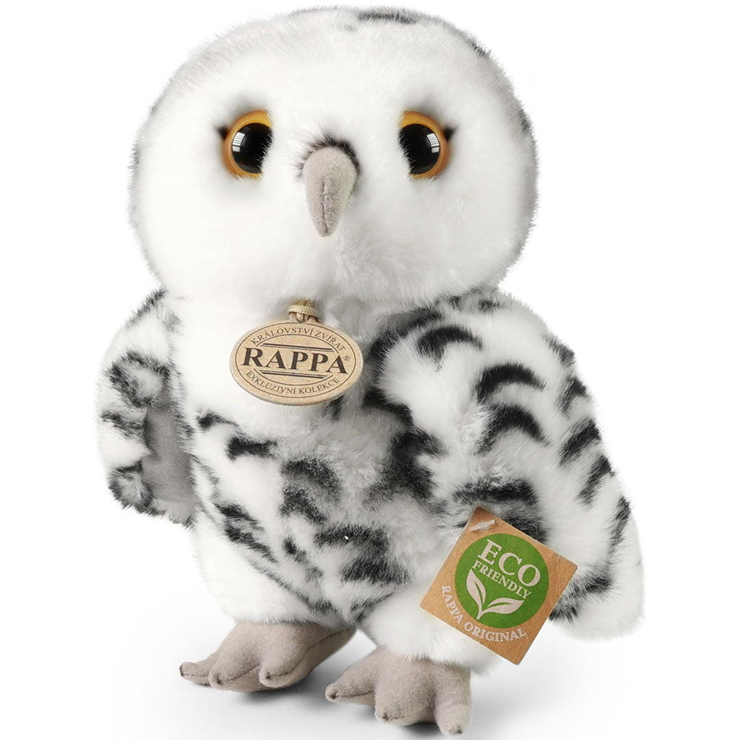 rappa knuffeluil wit - 25 cm