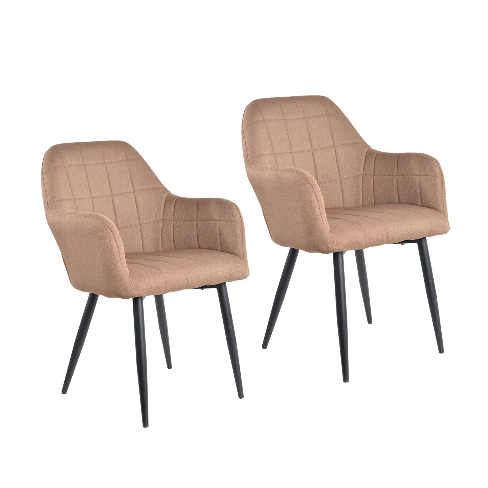 HTI-Living Stuhl Albany Webstoff Braun