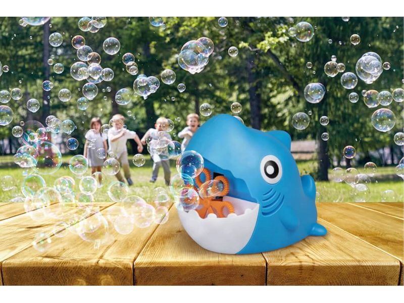 Pustefix Seifenblasen Bubble-Shark Batteriebetriebene Seifenblasenmaschine