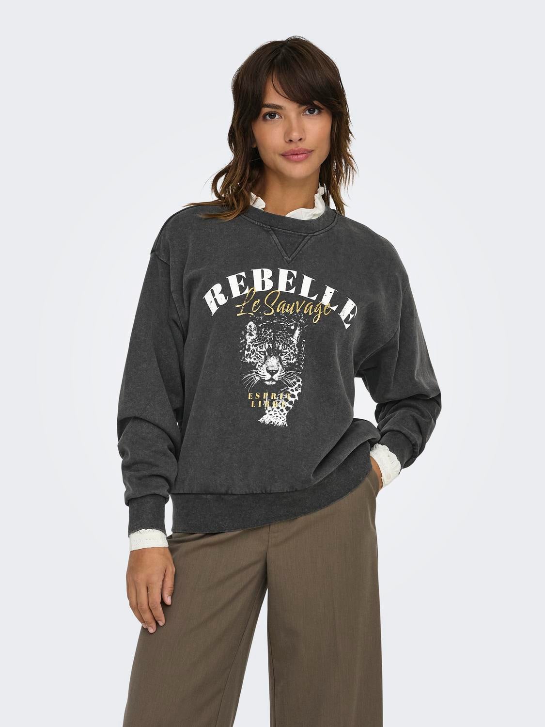 ONLLUCINDA Sweatshirt Black
