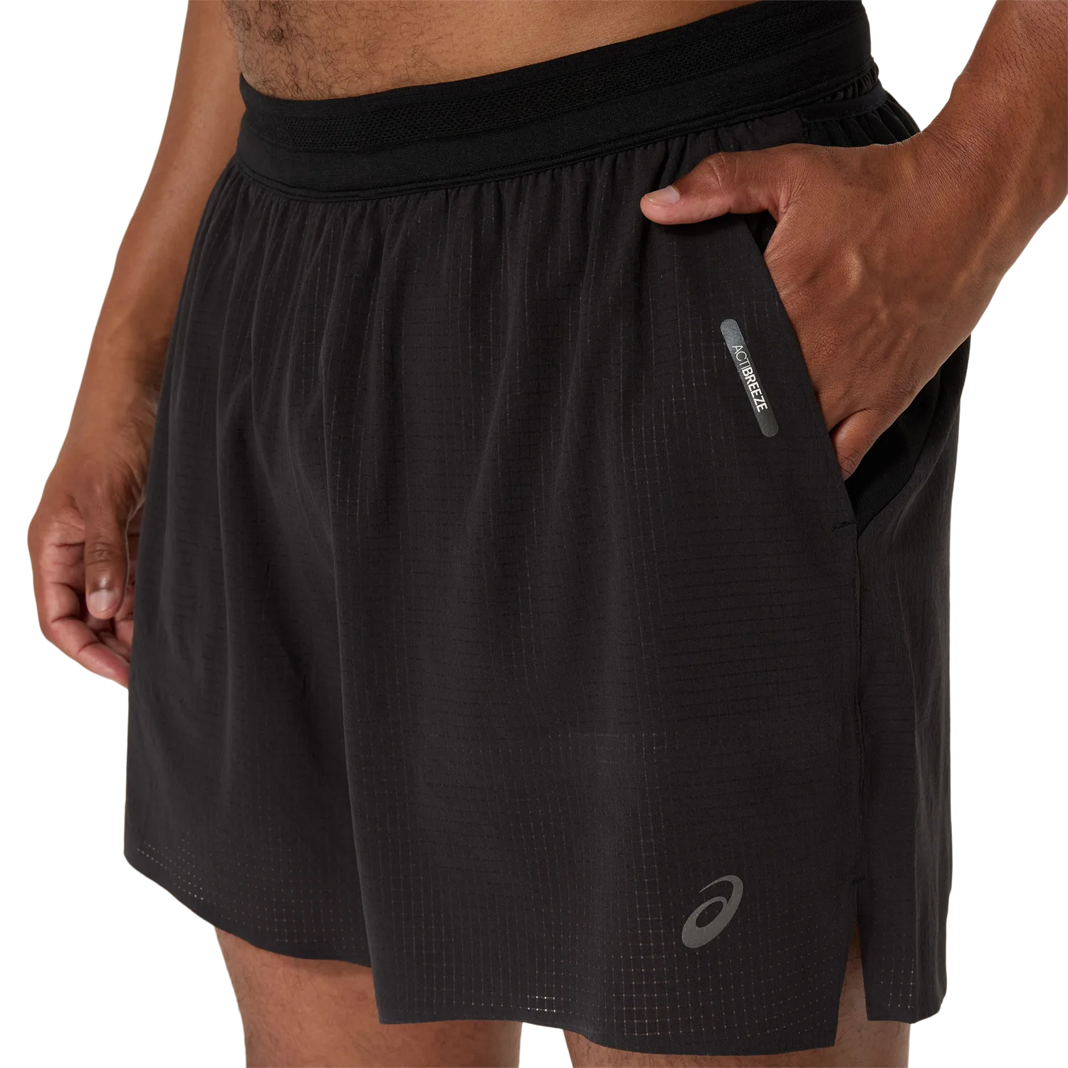 Asics Ms Fujitrail Elite Short Performance Black