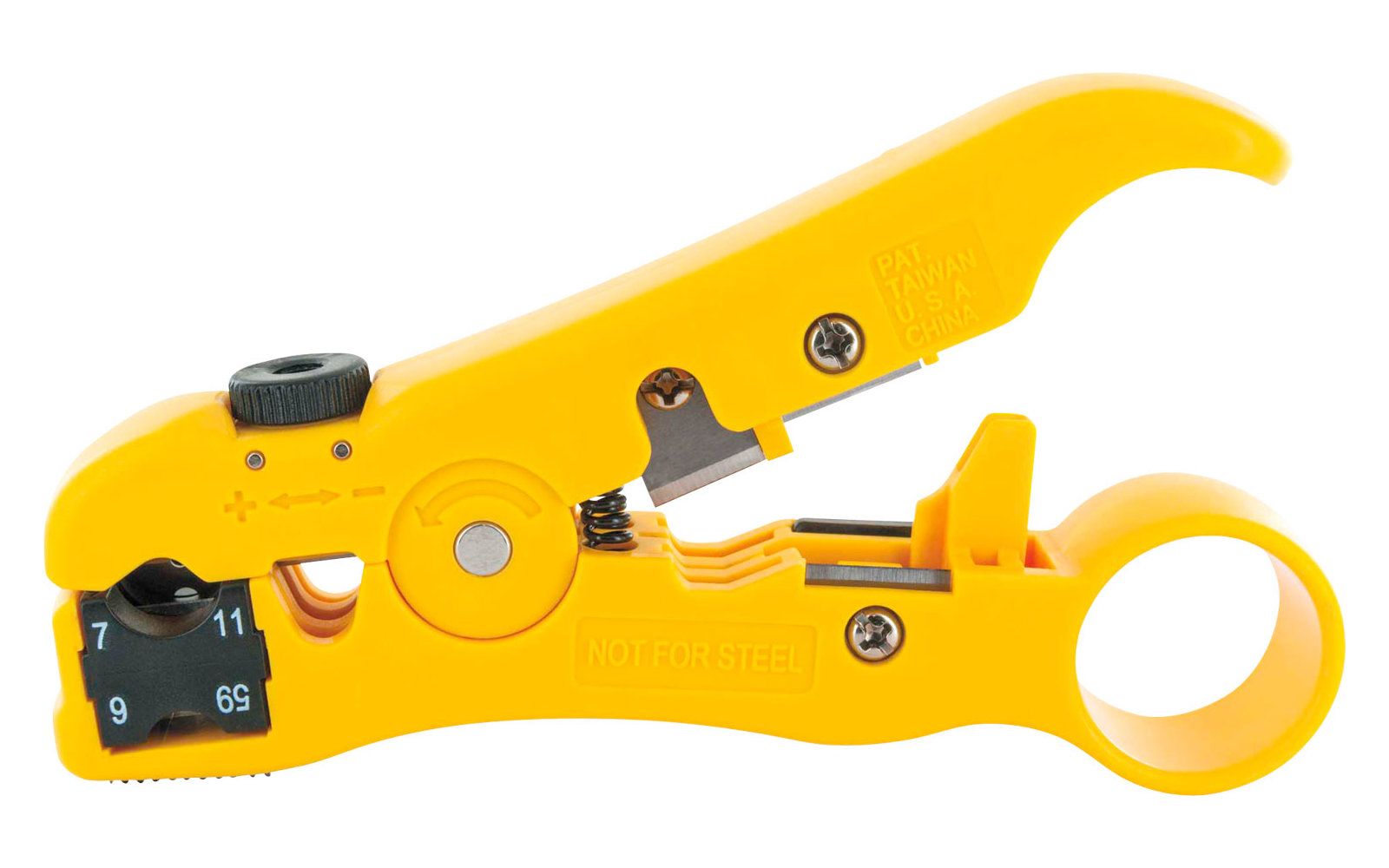 InnTec Abisolierzange mit integrierter Cutter-Klinge
