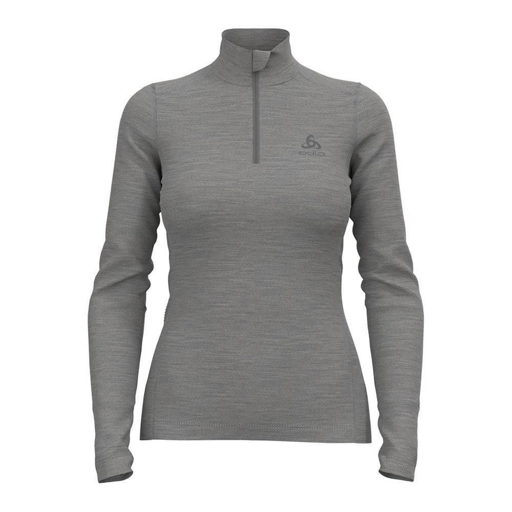 Odlo MERINO 200 - Sous-couche Femme odlo steel grey melange