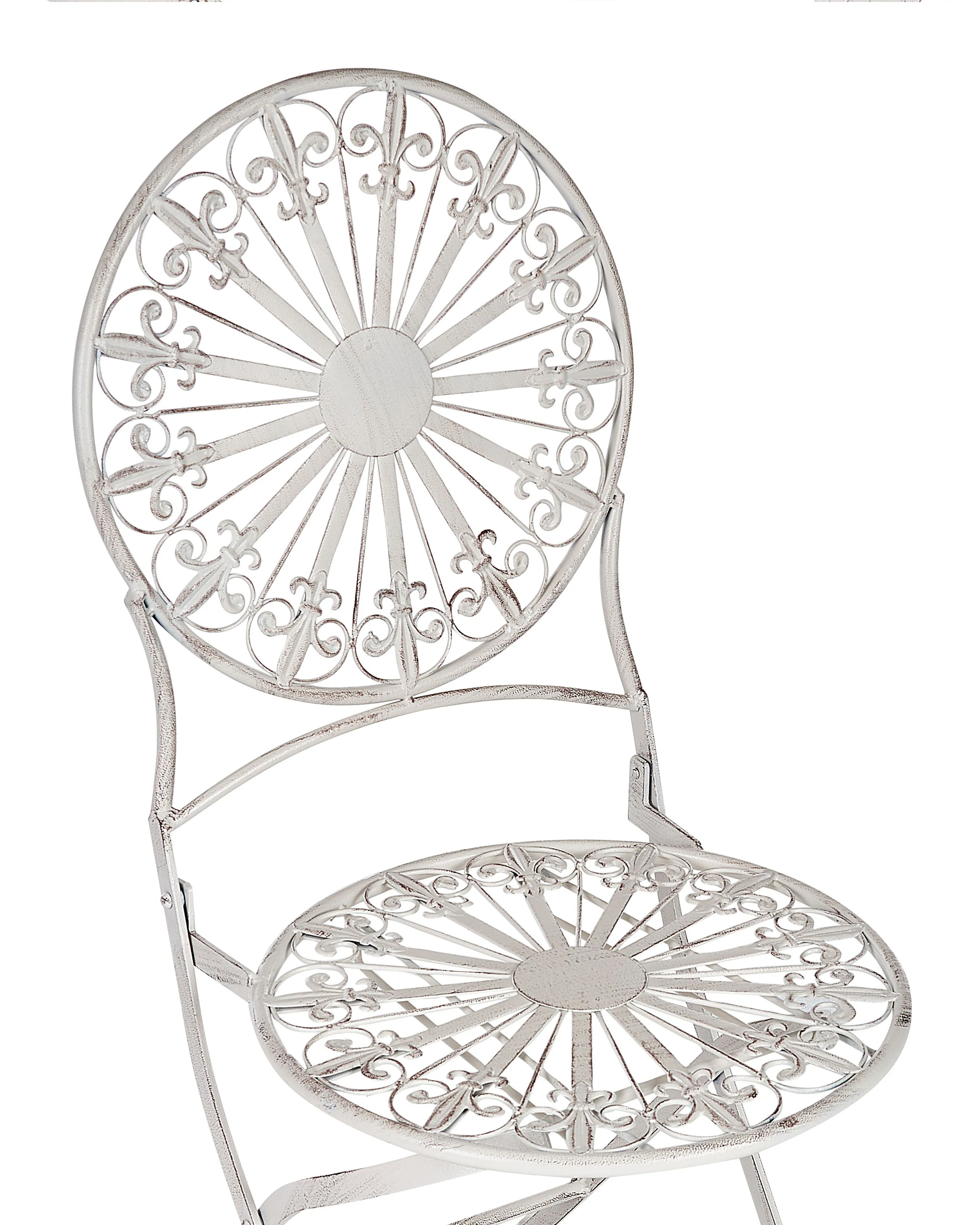 Set van 2 tuinstoelen SCAFA Metaal Wit