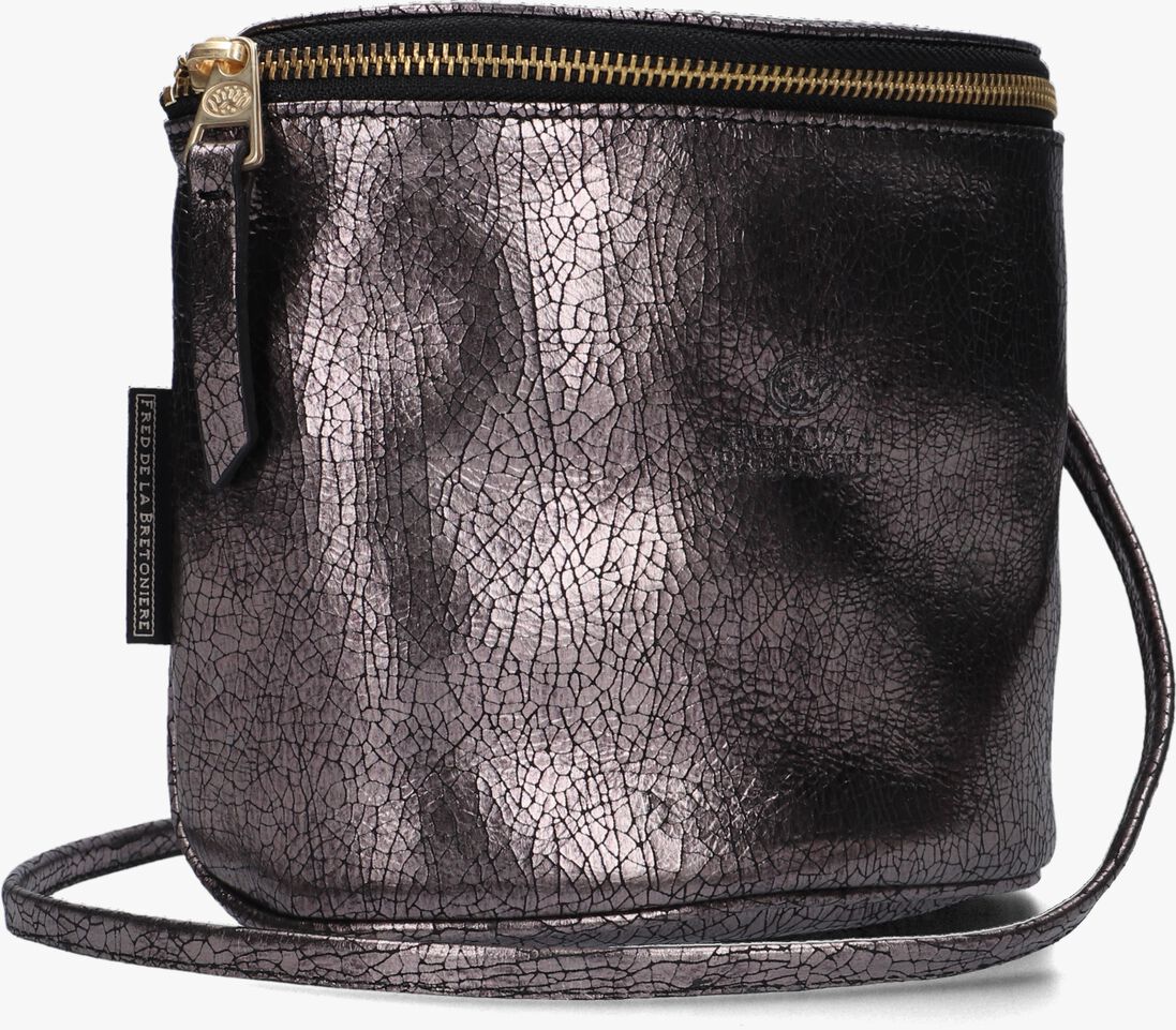 FRED DE LA BRETONIERE zwarte fred de la bretoniere schoudertas marianneke small crossbody
