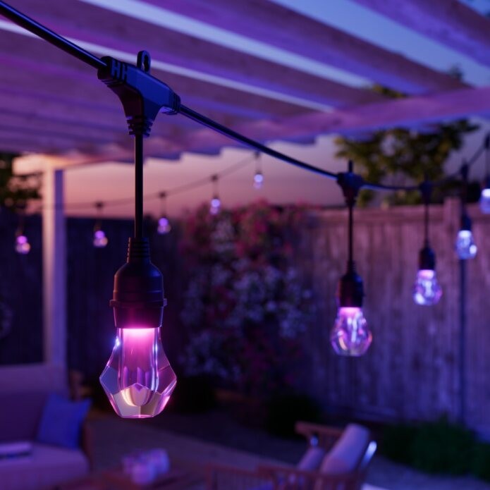 Nanoleaf - Essentials Matter Smart Multifarvet Udendørs Snorelys Startpakke 30m