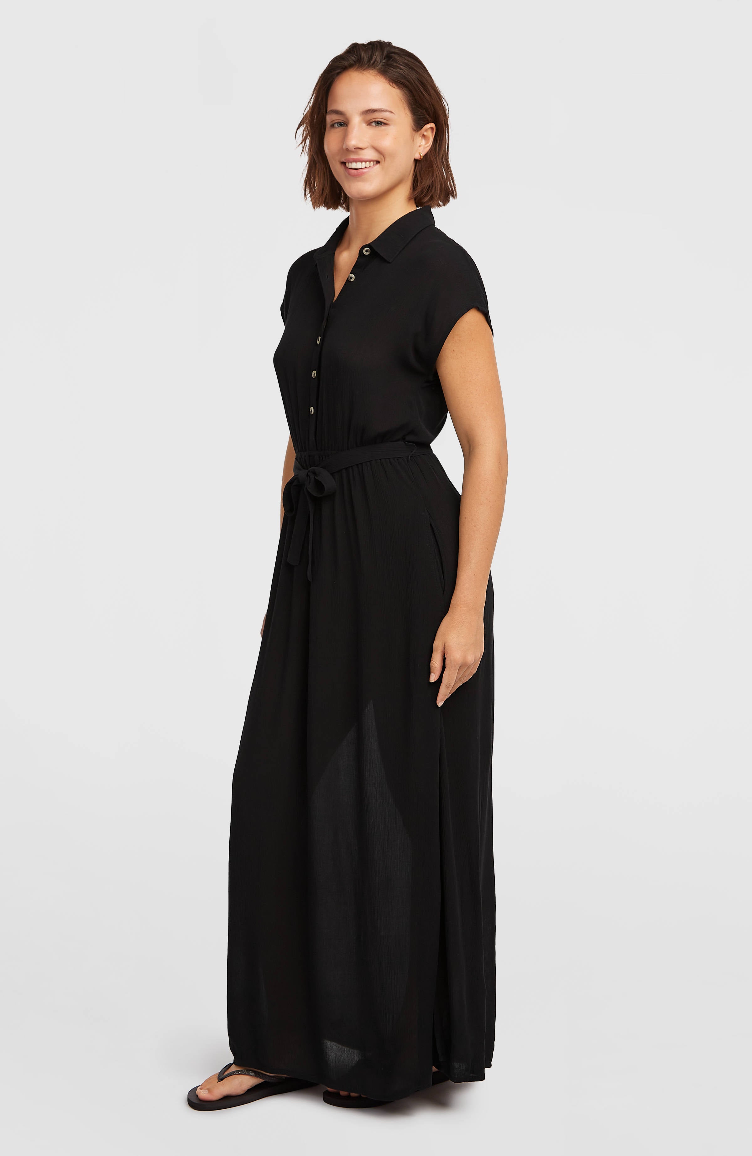 Lori Maxi overhemdjurk