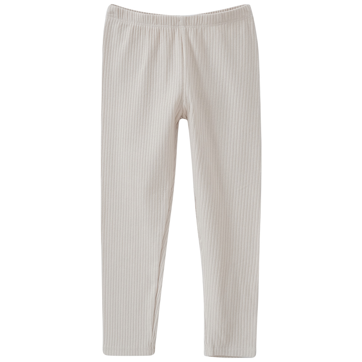 Topolino Pure Collection 3 Kinder Leggings mit Rippstruktur hellblau / oliv / hellbeige