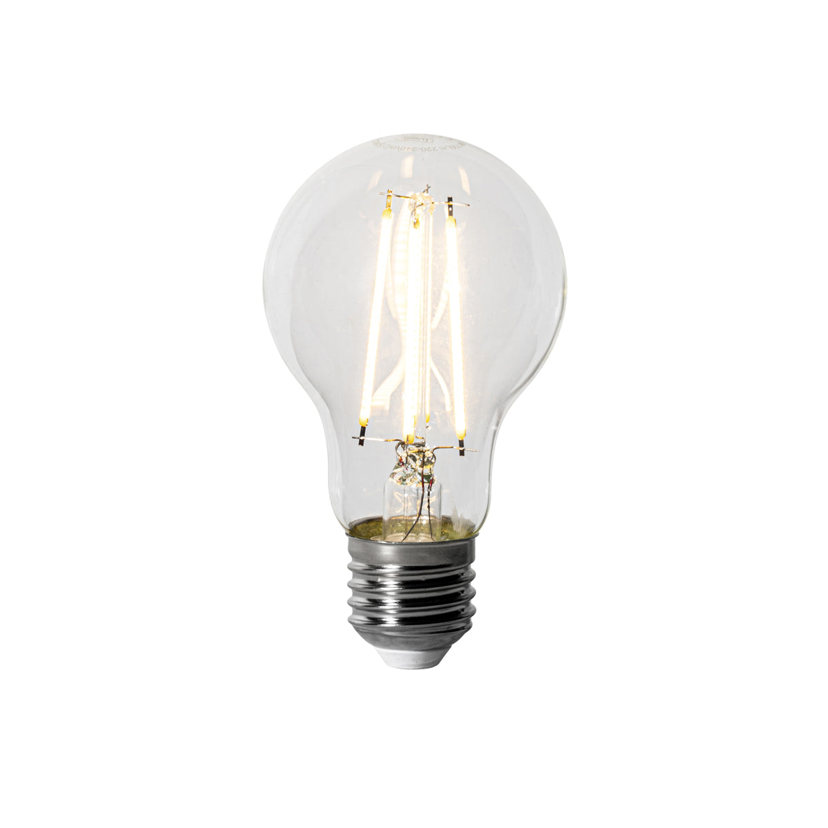 LUEDD Set van 5 E27 dimbare LED lamp A60 6W 500 lm 3000K