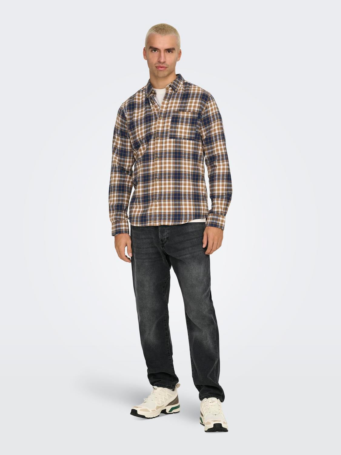 ONSYOKE Gerade geschnitten Jeans Washed Black