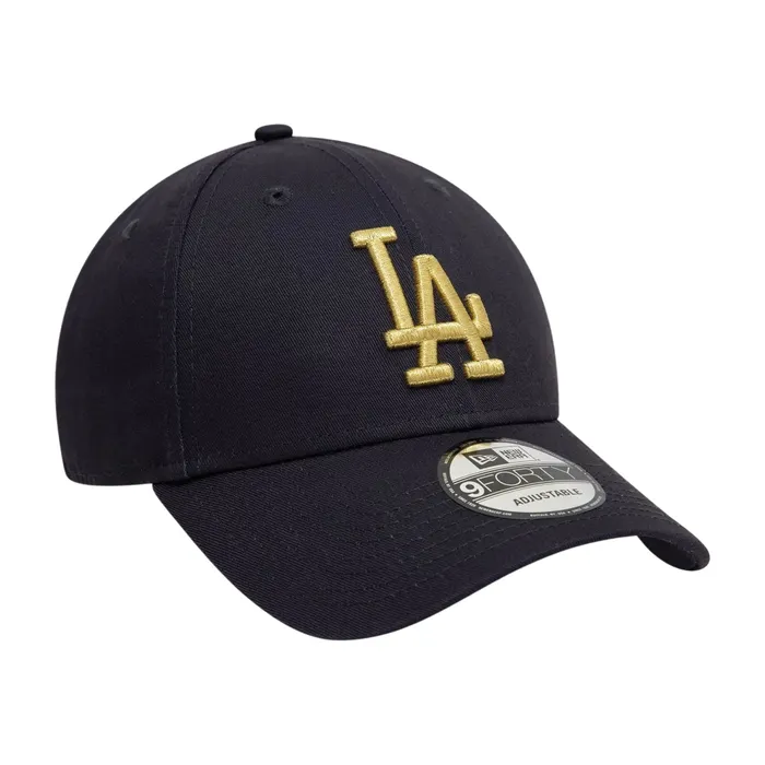 New Era LA Dodgers Metallic 9Forty Cap Senior