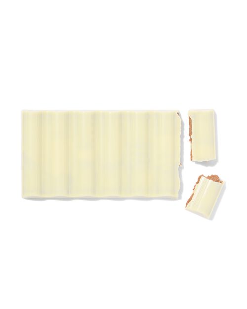 barre de chocolat blanc praliné 200g