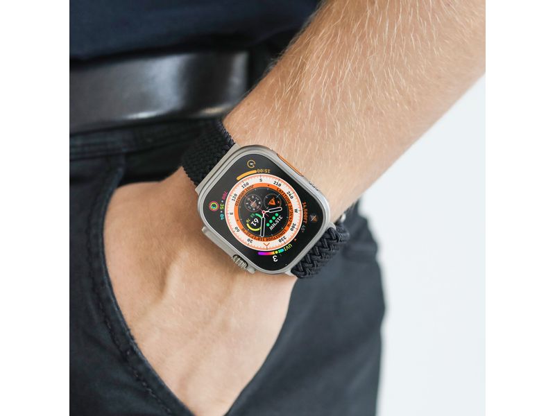 Vonmählen Armband Woven Loop Apple Watch 42/44/45/49 mm Bla Armband für Apple Watch 42/44/45/49 mm