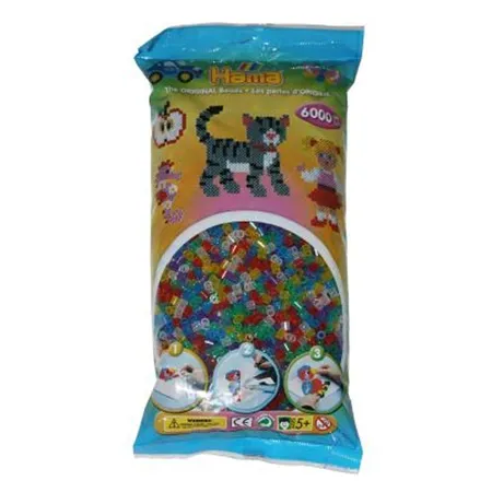 Hama Bügelperlen Mixi Glittermix, 6000 Stück