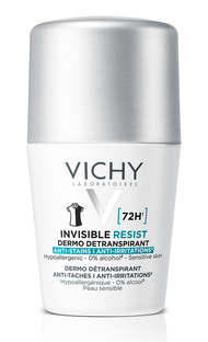 Vichy Invisible Resist 72H Dermo Detranspirant 0% Alcohol 50ML