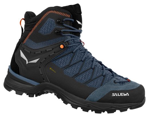 Chaussures de Randonnée Salewa Mountain Trainer Lite Mid Gore-Tex Bleu/Noir