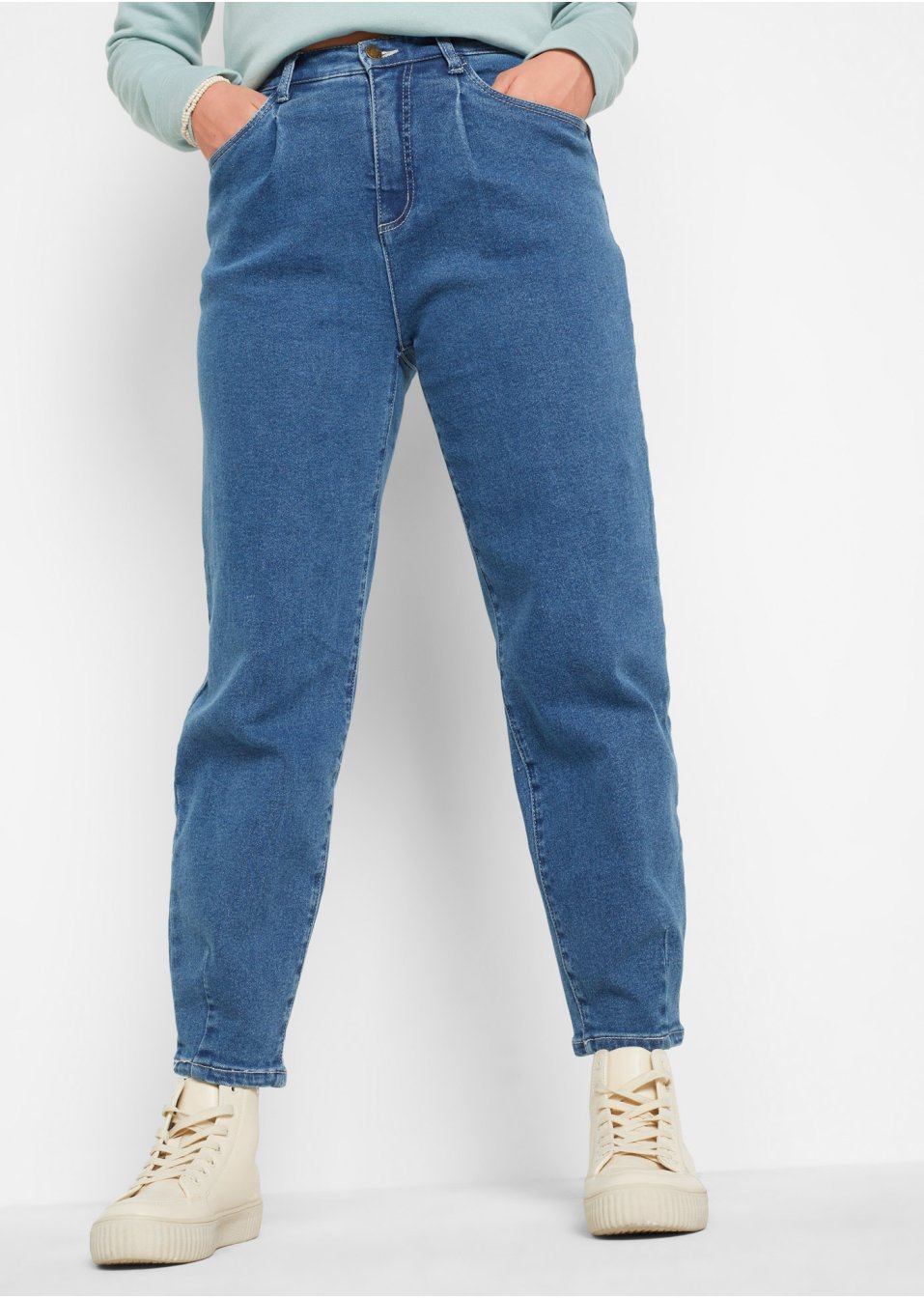 Jean extensible, coupe Barrel