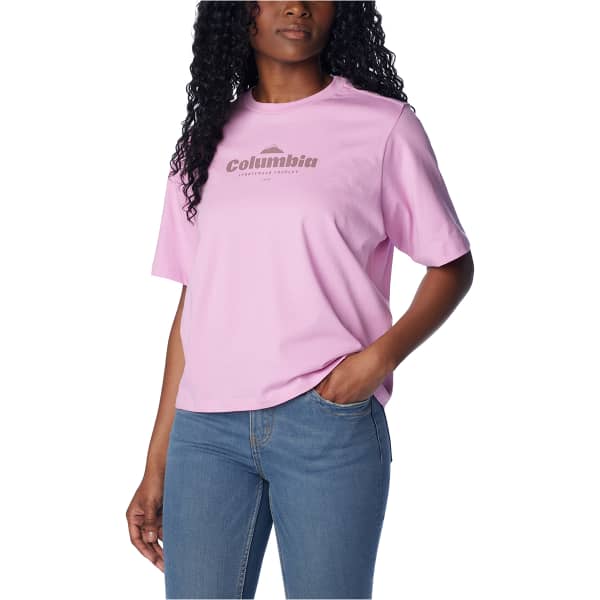 T-shirt COLUMBIA W NORTH CASCADES RELAXED TEE COSMOS/ELEVATED HIGH