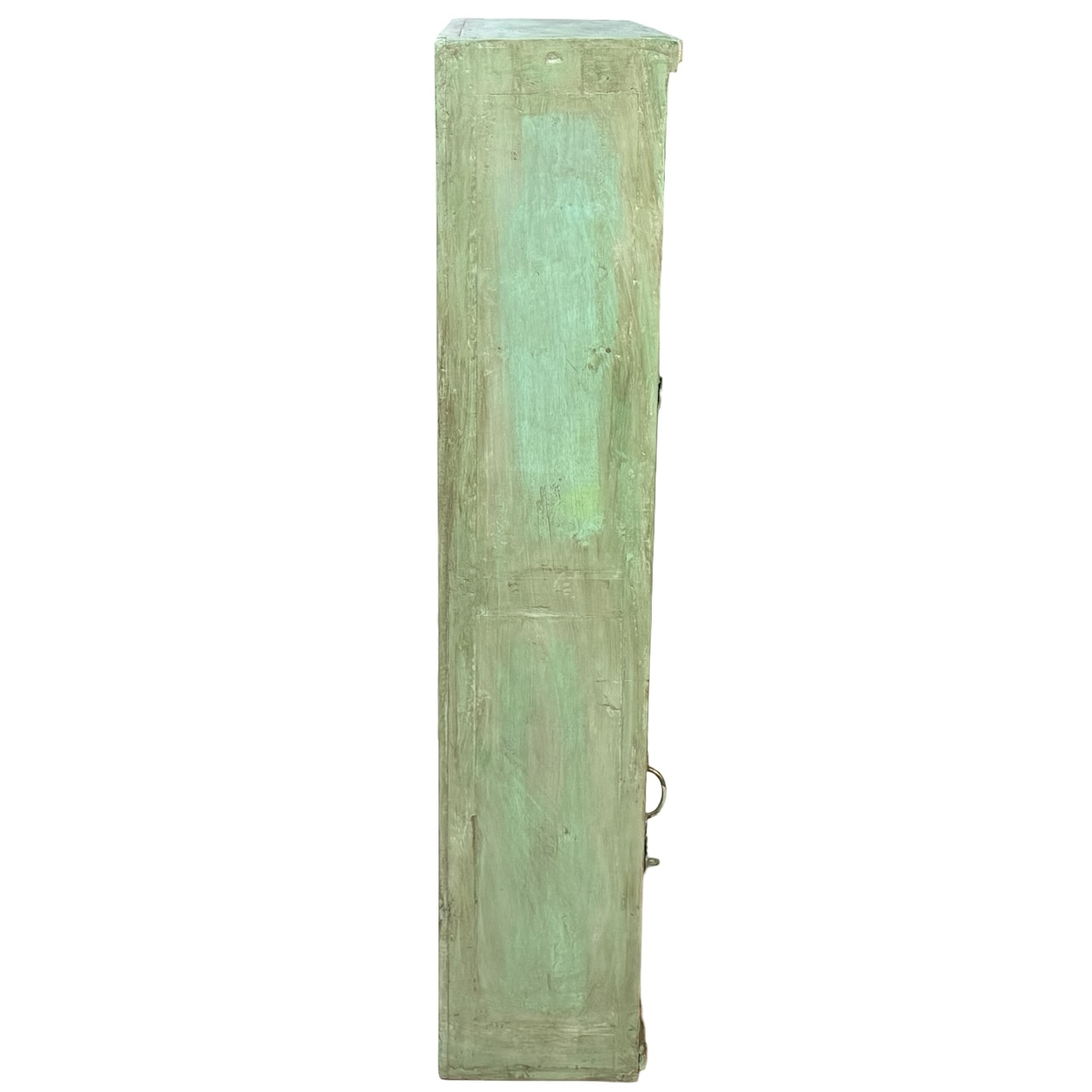 Wandkast groen/roze uniek
