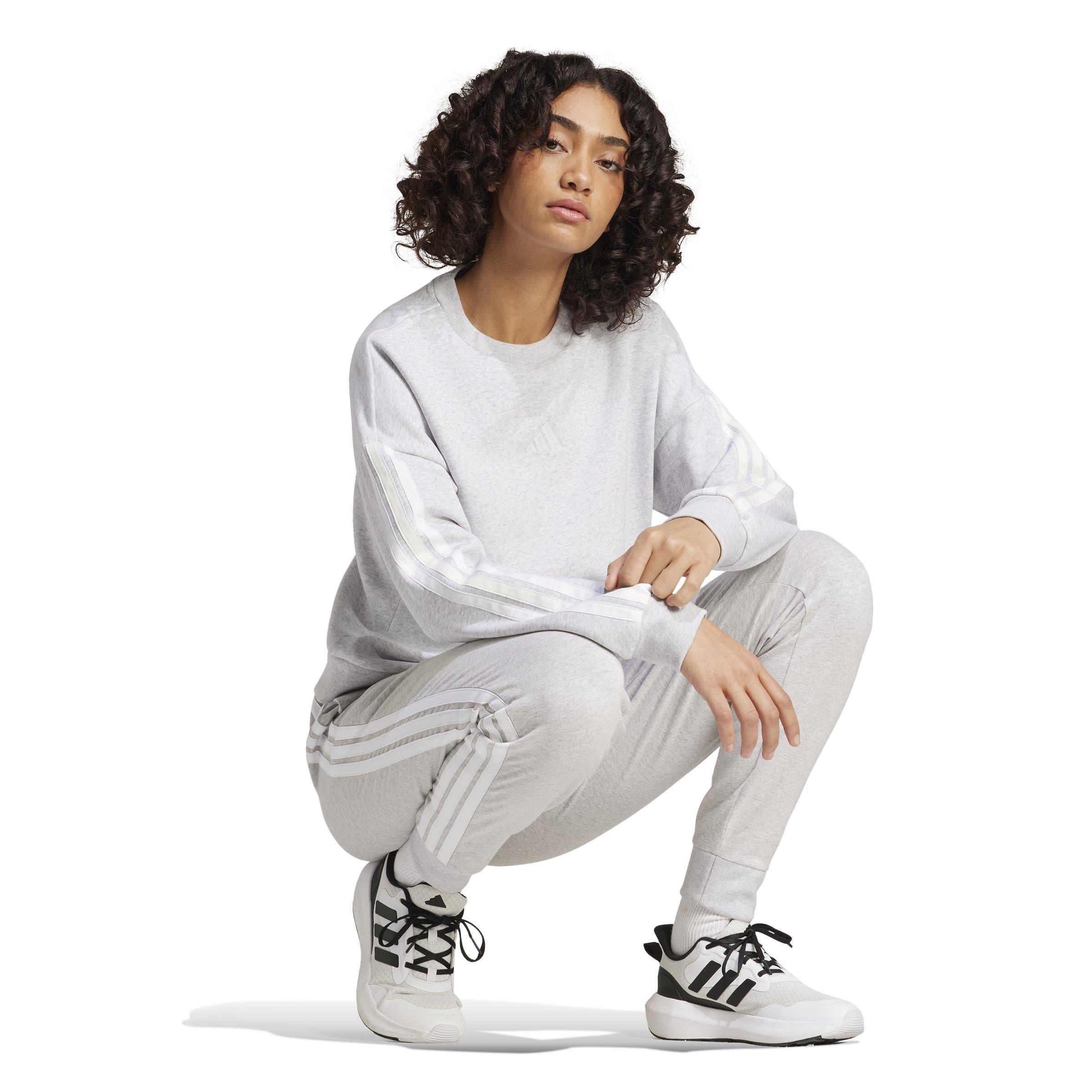 adidas Essentials Studio Lounge 3-Stripes Sweatshirt Womens