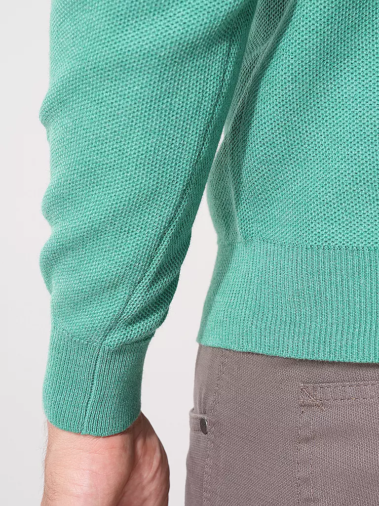 FYNCH HATTON Troyer Pullover grün