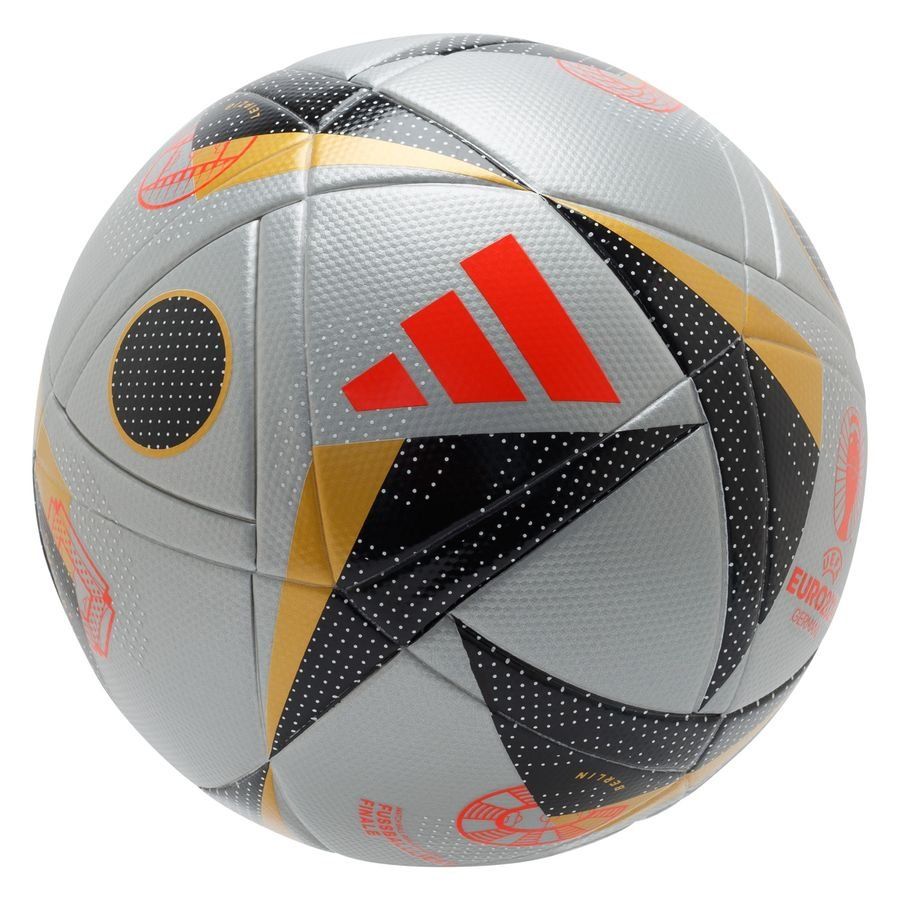 adidas Ballon FUSSBALLLIEBE League Finale EURO 2024 - Argenté/Doré/Noir
