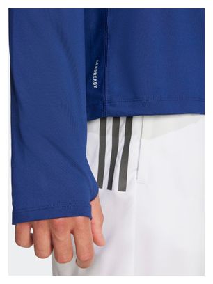 Haut 1/2 zip Adidas Own The Run Bleu Homme