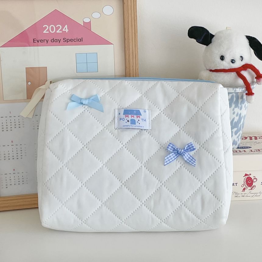 ZenlyHabit - Make-uptas / Clutch / Etui van lintstof