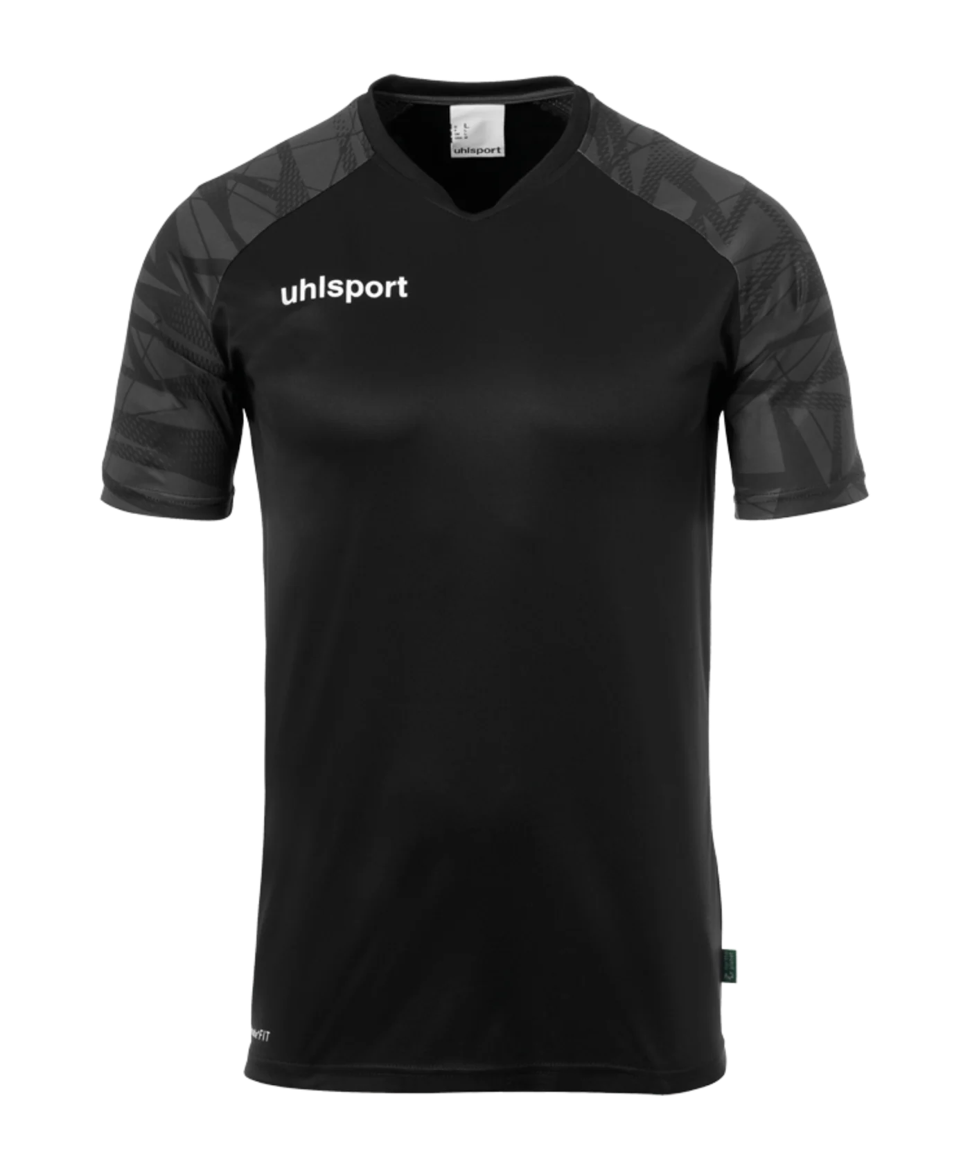 uhlsport Goal 25 Trikot Kids Schwarz Grau F01