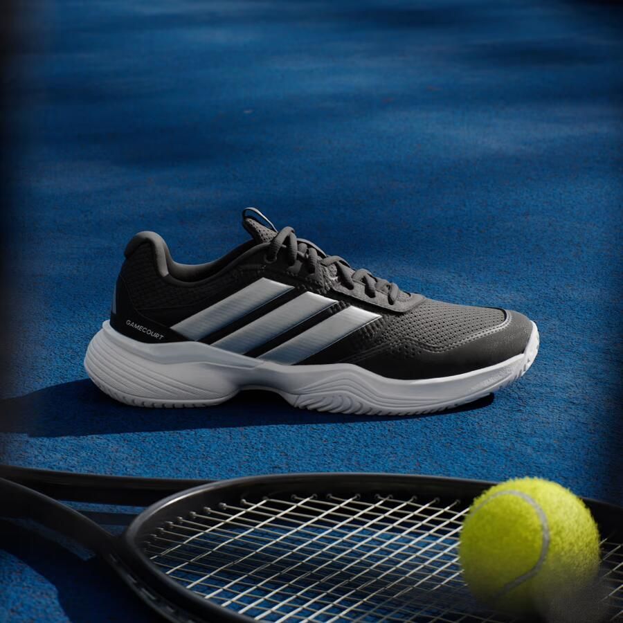 Adidas Performance Gamecourt 3 All Court Tennisschoenen Dames Zwart