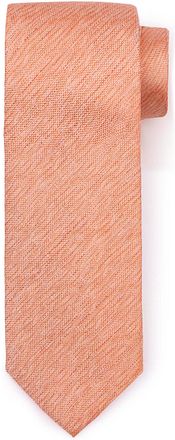 Stropdas Zijde Oranje K81-8 K81-8 100% Silk Tie Orange Delave kopen
