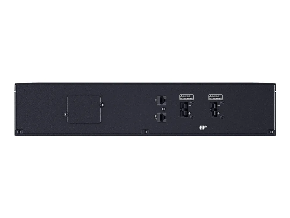 CyberPower Extended Battery Module BPSE48V40ART2U - Batterihus (stativ-monterbar / ekstern) - 8 x batteri - Blysyre - 9 Ah - 2U - sort