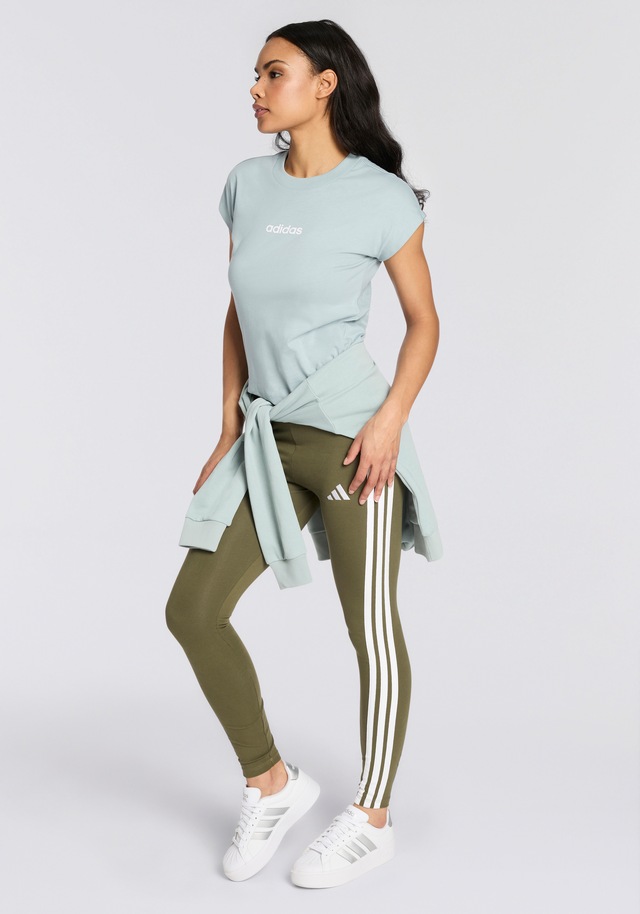 adidas Sportswear T-Shirt »W LIN SJ T« sportlicher Stil, Kurzarm, ohne Verschluss, aus Baumwolle