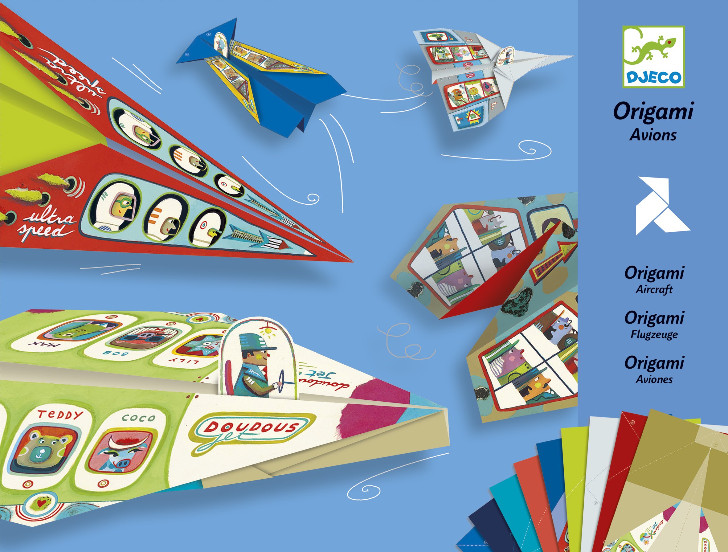 Djeco - Origami Flugzeuge