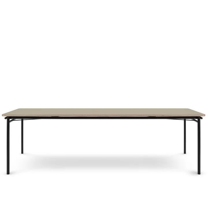 Eva Solo - Taffel Esstisch (ausziehbar), 90 x 250-370 cm, pebble
