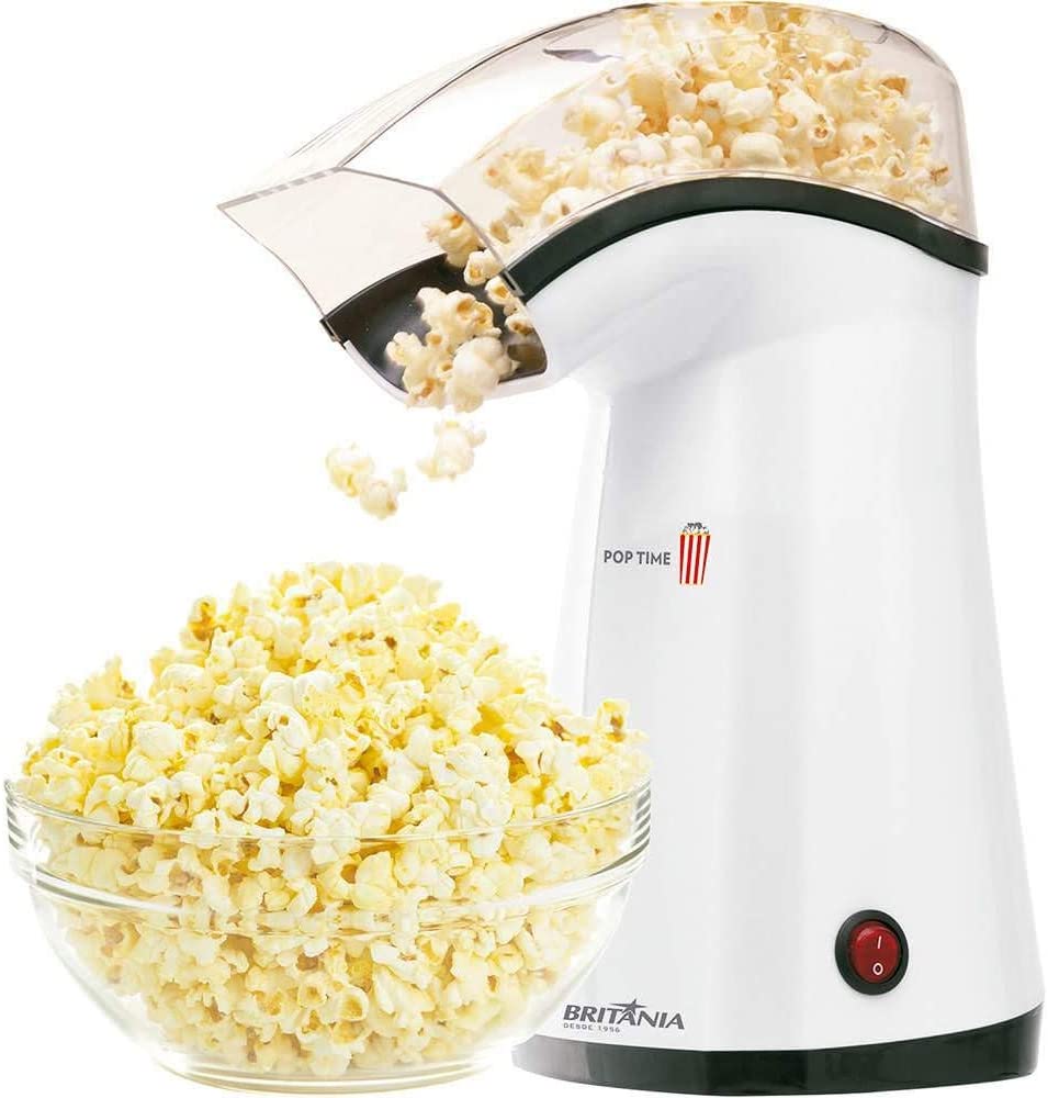 Pipoqueira, Pop Time, Branco, 220v, Brit&acirc;nia