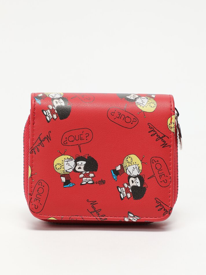 Carteira Mafalda - Vermelha