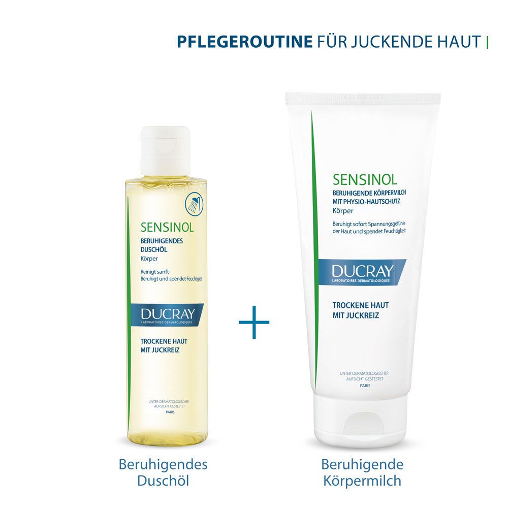 DUCRAY SENSINOL Beruhigendes Duschöl - bei Juckreiz und trockener Haut
