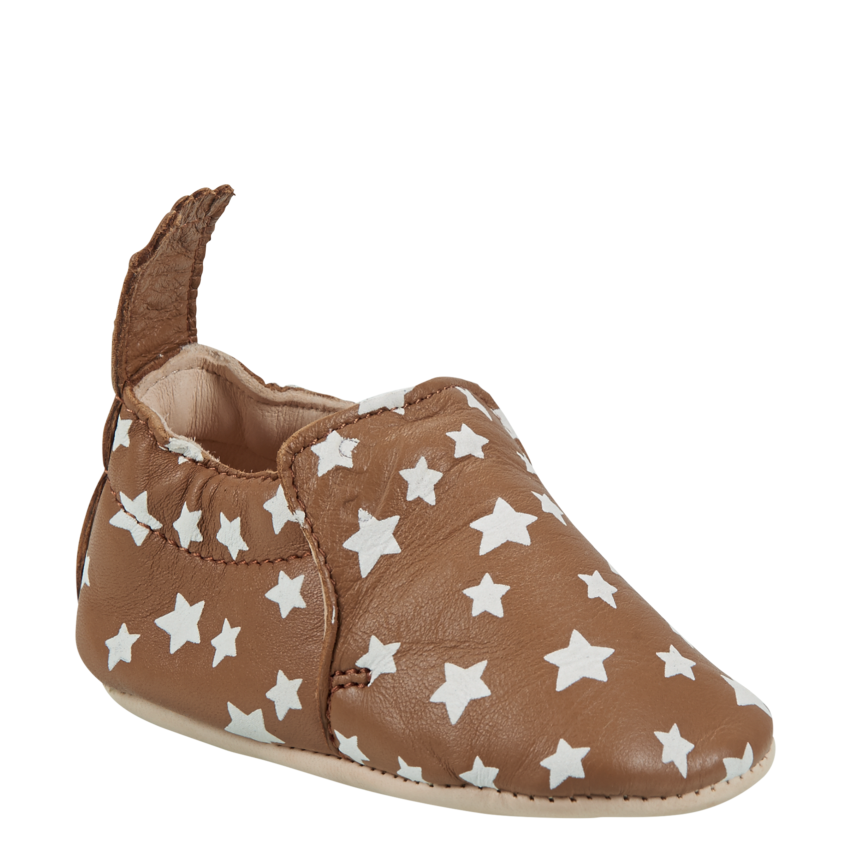 MY BLUMOO - Chaussons en cuir | Marron