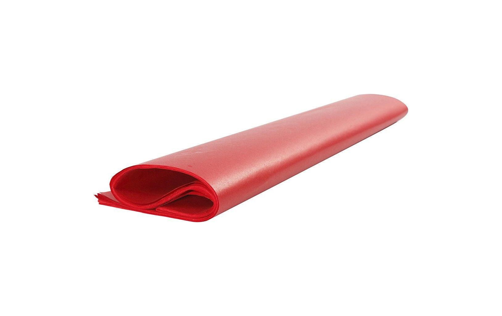 Seidenpapier 50 x 70 cm, 25 Blatt, RotSeidenpapier 25 Blatt